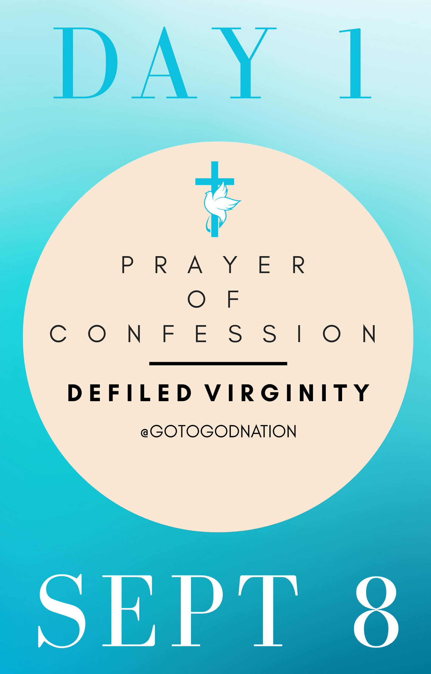 Prayer of Confession - Day 1 (September 8, 2025)